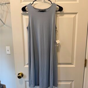 Free Fly Apparel Light Blue Midi Dress